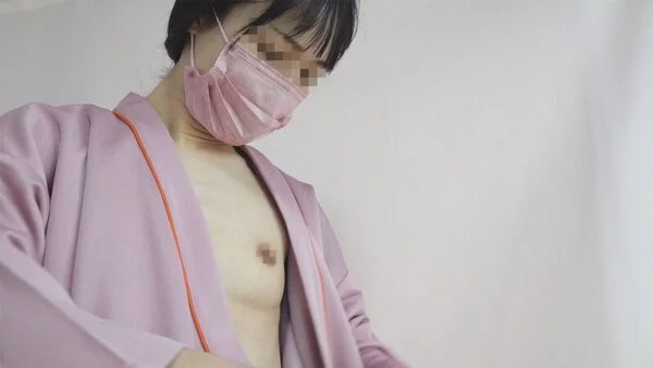 【検診着替え】綺麗な顔立ちをした主婦のリアルな長年使われなくなり埋もれて凹んだ乳