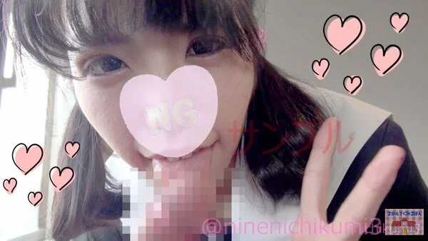 【あいりちゃん19ちゃい】窓際でフェラ、おち〇ち〇で遊びすぎでしょw、そんな見つ