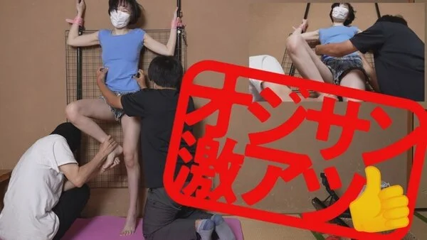 【オジサンイチオシ?️激アツ作品】 イイナリ女子さん、くすぐり餌食で悶絶バトル!