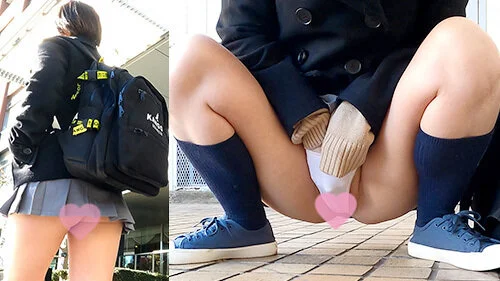 露出オナニー!?大胆Kちゃん屋外なのにヒモTバックの股間に手を突っ込む!_TPC