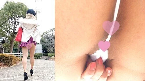 【Gcolle限定販売】露出痴女さんのぷにぷにおまんまんとヒモTバックケツ穴ドア