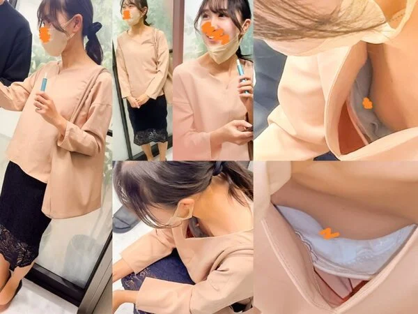 【胸チラ⑱】ブライダル式場・オフィス編!乳首見えしちゃった胸チラお姉さん