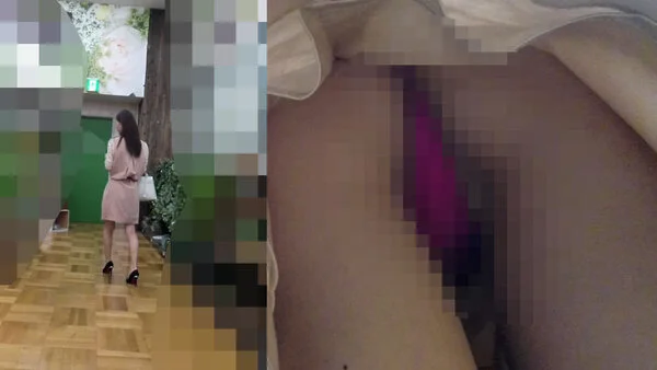 ホームセンター人妻Tバック逆さ撮り!1日目!