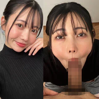 個撮)Gカップ巨乳OL【デカ舌が絡みつく】ヨダレたっぷり!大きな瞳で見つめてジョ