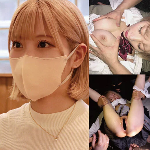 とある男の撮影かい 金髪ボブ巨乳