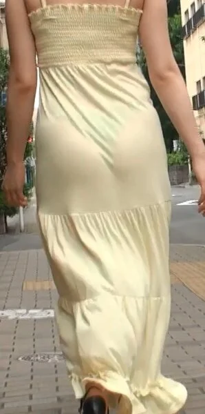 Aさんパート4 パンティーライン 透け 尻