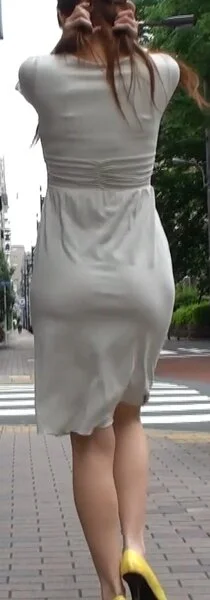 Cさんパート7 パンティーライン 透け 尻