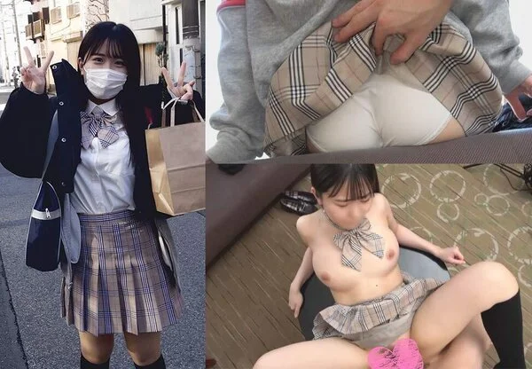 初詣デートでまさかの凶!テレ顔が可愛すぎる美■■娘(18) むにむにボディをがっ