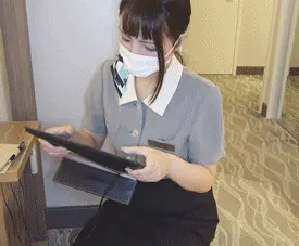 【ホテルマン】【交渉■■】淫乱…!ハーフモデルっぽい感じの子を■■したら…※チン