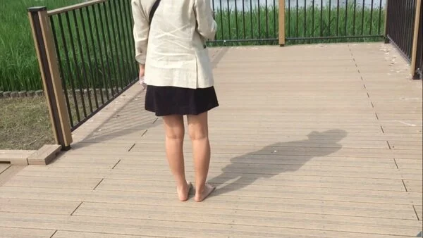 【完全裸足】第3弾!モデルさんに裸足で歩いて頂きました。