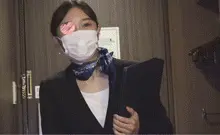 【ホテルウーマン】坂道系の激カワ娘にAV見せ付け■■■■&ぶっかけ!ほぼノーパン