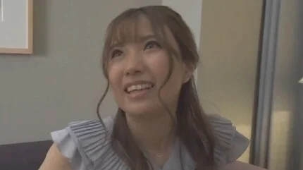 Fカップ美巨乳の24歳人妻が再び他人棒の快楽を求めて来て中出しを受け入れる