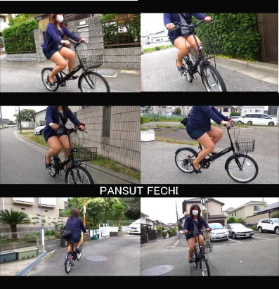 四十路のミニスカパンスト自転車 part15 パート1