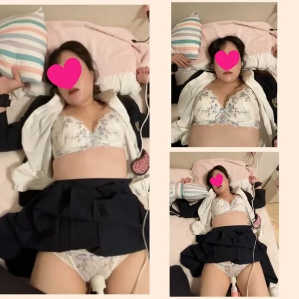 クラスのアイドルと青春/ベッド■■で一生電マ攻撃で14分イキまくり