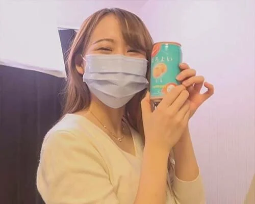 【美女個撮】デカ乳首&肉厚巨尻の激エロ美人JDとほろ酔いSEX!
