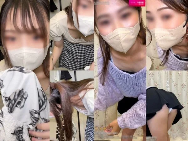 [配信胸ちらハプニング27]陰キャ美人店員さん/人気アクセサリー店員さんに起こっ