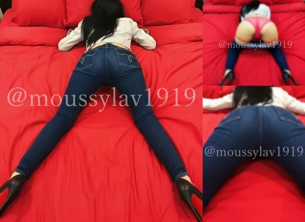 美尻★ジーンズ MOUSSYデニム着用!メディア出演美●女モデルのド変態SEX直