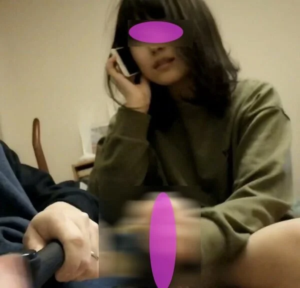【まりPart2】20分以上彼氏と電話させながらフ◯ラ&生ハメで楽しく遊んでみま