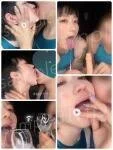 レズ×舌フェチ【顔舐め&ディープキス】