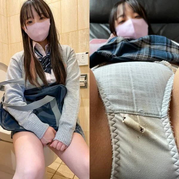 2023年度最優秀下着【個人撮影】色あせ、破れ、汚れ有りの汚パンツちゃんとのP活