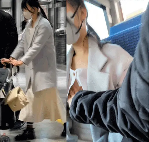旦那が居る前で…美人妻バス■■!感動の再会編!【おっぱい■■】