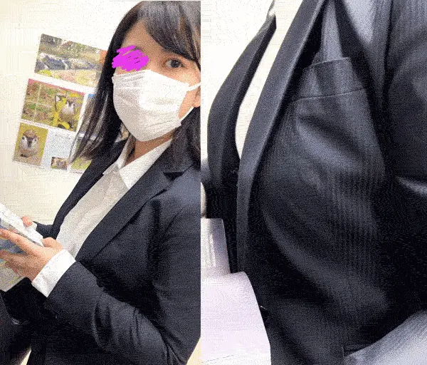 就活中の上京お姉ちゃんを洗礼おっぱい揉み【おっぱい■■■】