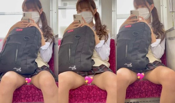■■■■■■日記24 赤チェックミニスカ美脚■■■■を電車内で■■