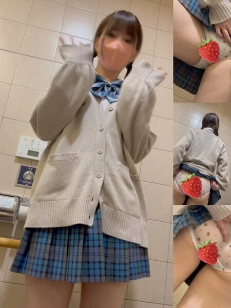 ■■■■■■日記35 続々・青チェック苺パンツのツインテ■■■■を電車内と■■■
