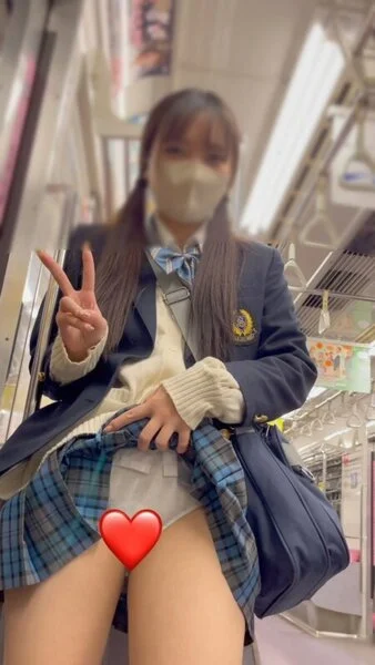 ■■■■■■日記107 続・青チェック川口○奈激似超激カワ美脚美人■■を電車内と