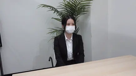 《企業面接》就活スーツ女子の面接の一部始終。Vol.21