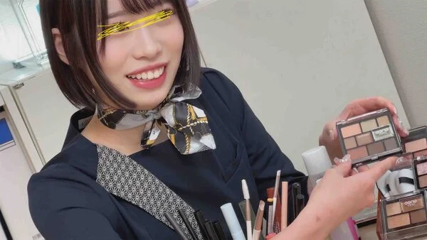 〔非コンプラ動画(66)〕美容部員ハント■■/●谷●●百貨店/ボブヘア