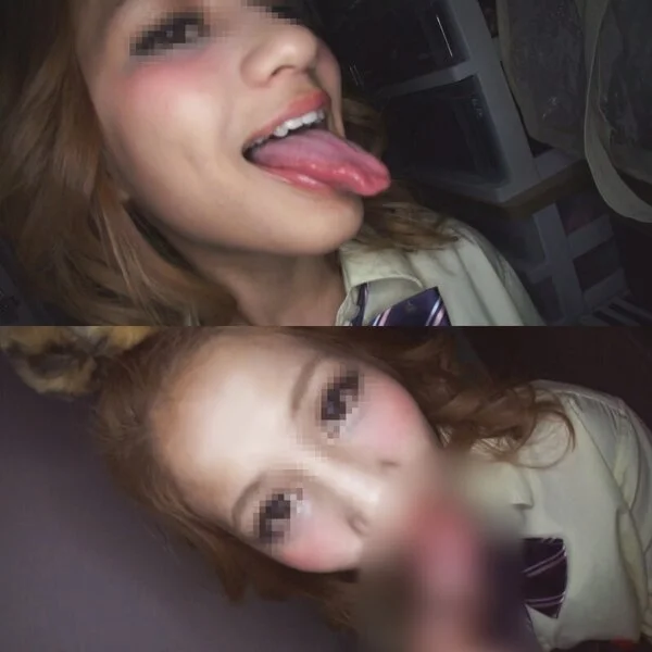 【個人撮影】蛇舌長ベロ■■がちゅぱテクでイカせて精液搾り取る【素人フェラ】