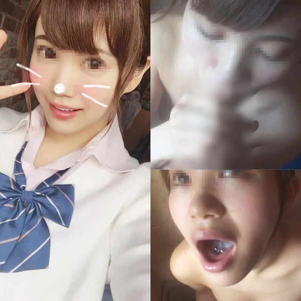 【個人撮影】フェラ音がエロいちゅぱちゅぱフェラ‼激カワJ娘はチ●ポを喜ばす天才テ