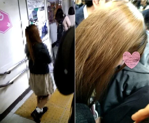 梟の痴〇報告009(冬なのに生足で最強な電車に乗るOK女子大生に集団痴〇)