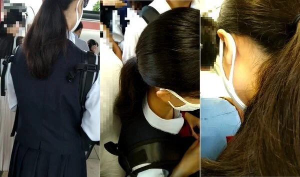 梟の痴〇報告039(郊外の路線で新学期のポニーテール真面目制 服女子に生マン)