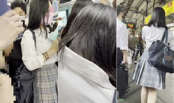 梟の痴〇報告044(朝の最強で偶然見つけた制 服女子に生マン)
