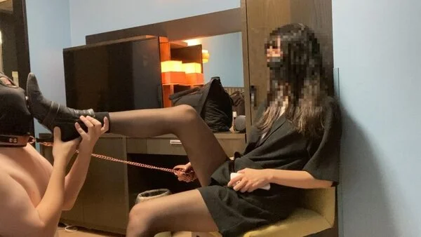 【圧倒的体格差】超スタイル抜群 高身長178cmドS美人OLやよい様による ブー