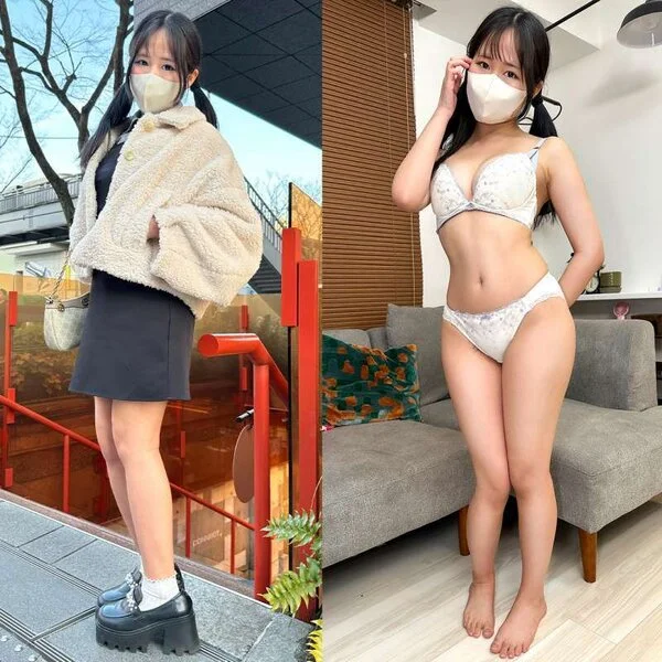 スタイル抜群で黒髪清楚のアナル開発者の剛毛JDのクリ責め大絶頂!つむぎ(21)