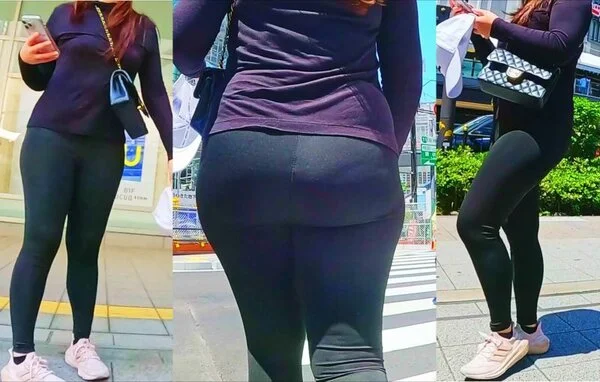 No.58デッカイむち尻をすさまじくプルプルさせて観光を楽しむエッロエロお姉さん