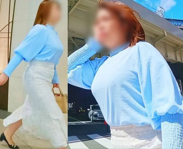 No.65ボイン×2と巨乳跳ね揺れを披露してくれるお尻も肉厚なOLさんに突撃取材