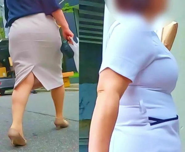 No.76【巨尻モデル2名セット】巨尻推しマダム2選