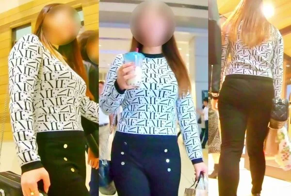 No.227巨乳から美巨尻までの全身ラインをクッキリさせてイヤらしさMAXアピー