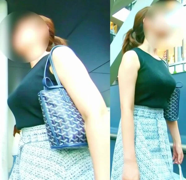 No.209巨乳のプルプル揺れとふくらみをノースリーブシャツからお届けするお姉さ