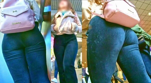 No.334ムチっとしたエロ桃尻のローアングルでこっちのアンテナがギンギン反応し