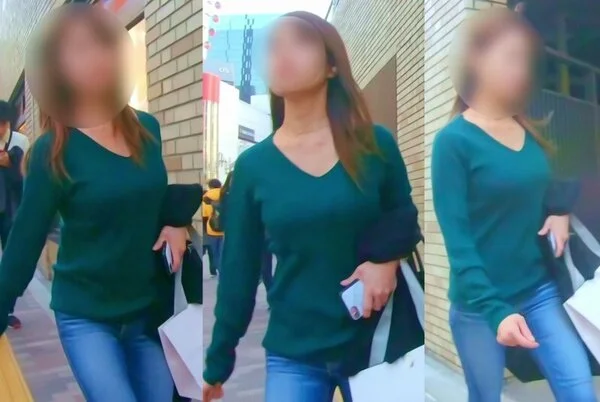 No.339スレンダー体型にプルプル美乳揺れのセクシーお姉さん