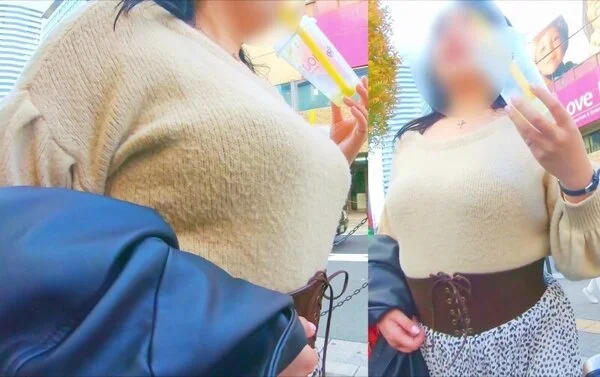 No.343目立つ巨乳揺れで乳好き男子を魅了するムッチリお姉さんでございます。