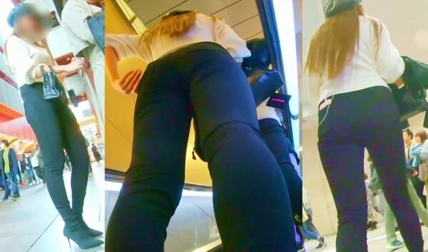 No.347スラっとした美脚ラインを強烈に見せつけて街中を闊歩するスタイリッシュ