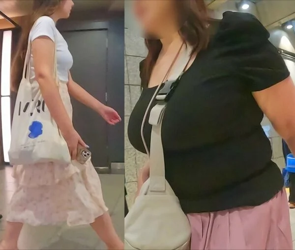 No.88【乳揺れ2名セット】肉厚ちょいぽちゃボディ×美巨乳お姉さん