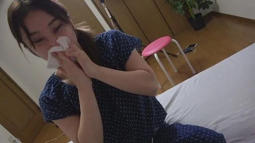 鼻炎の可愛い女子のクシャミを浴び、ドロドロの舌で鼻腔や顔面舐められ昇天!(完全オ