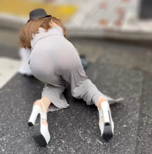 《すっ転ぶ!!!史上NO.1に印象に残ったパーフェクトモデル》